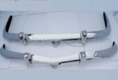Volkswagen Karmann Ghia Euro style bumpers (1970 – 1971) by stainless steel new