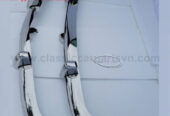 Volkswagen Karmann Ghia Euro style bumpers (1970 – 1971) by stainless steel new