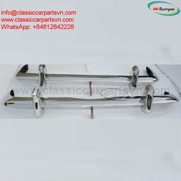 Volkswagen Karmann Ghia T34 (1962-1965) bumpers by stainless steel new