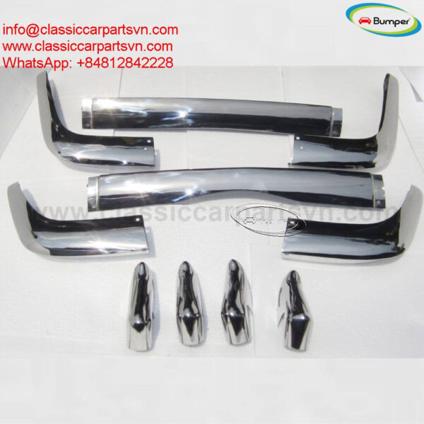 Volkswagen Karmann Ghia T34 (1962-1965) bumpers by stainless steel new