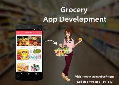 Grocery & Shopping Mobile Apps Development Services | SREE WEB SOFT