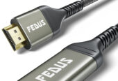 FEDUS HDMI Extension Cable Support 4K@60Hz 3D HDR, Male to Female HDMI Extender 9.8FT Adapter Connector Cord For MacBook Pro, TV Stick PS5 PS4, Laptop, PC, Blu Ray, Google Chromecast, HDTV, Monitor