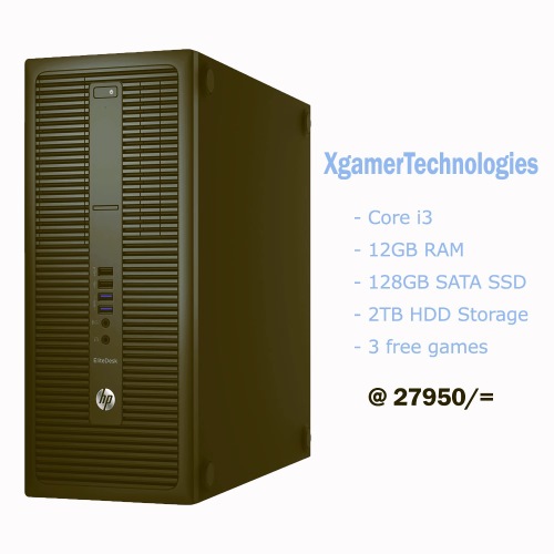 Clean refurbished core i3 EliteDesk 800 G2 PC