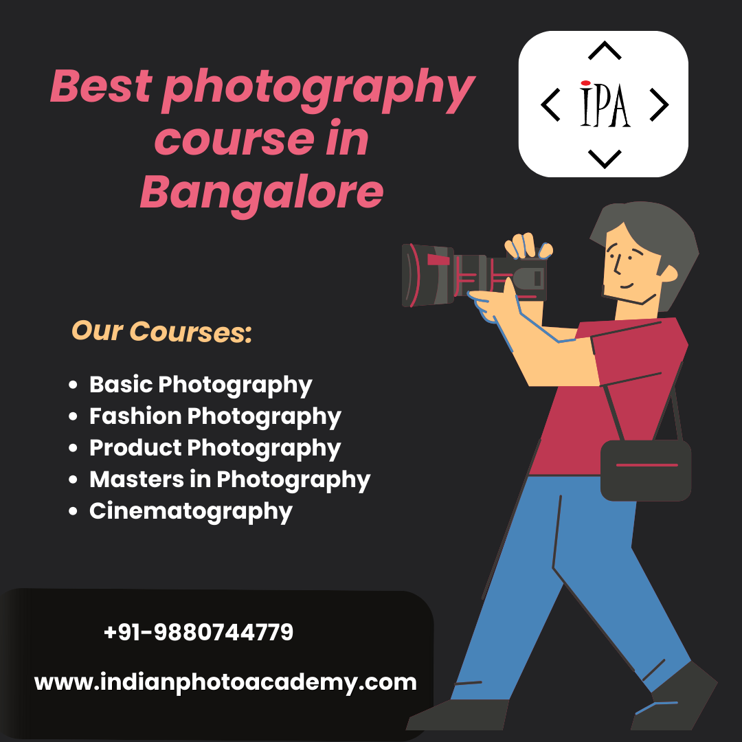 Best photography course in Bangalore