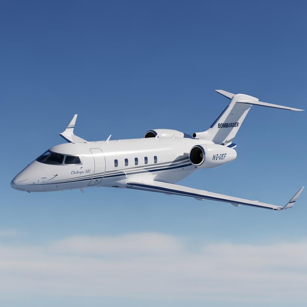 Bombardier CL-300 Private Jet | HJD Houston Charter Services