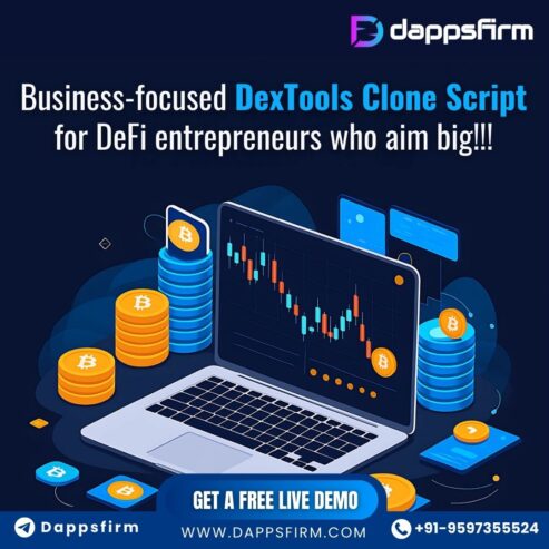 Maximize ROI with DexTools Clone Script for Smarter Decentralized Trading Insights