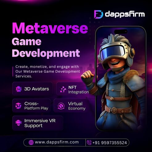 AR/VR-Driven Metaverse Game Development for Custom Gaming Worlds