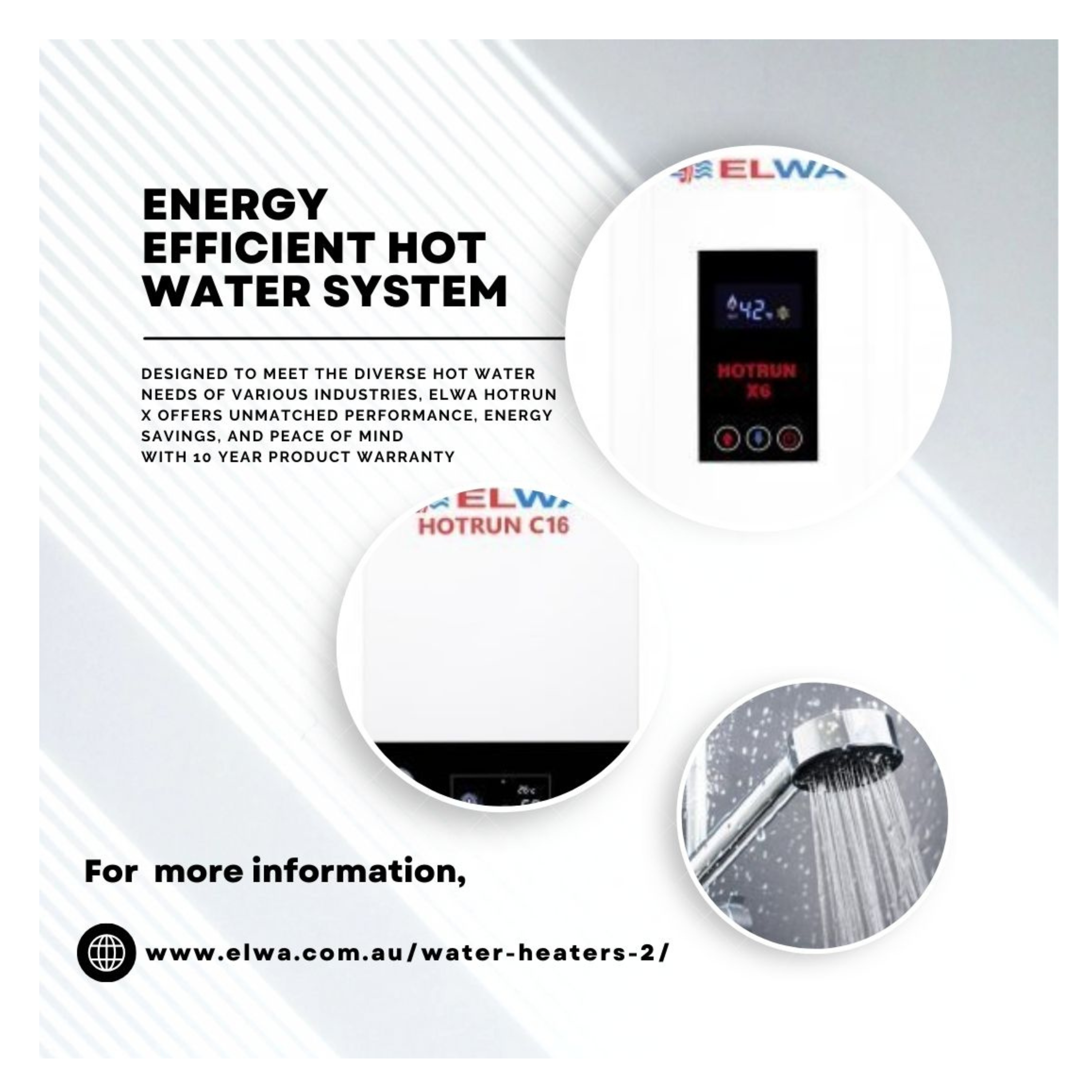 Upgrade to the Most Energy Efficient Water Heater with ELWA Energysavers