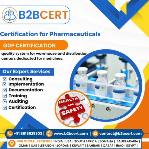 Get GDP Certification in Chicago with B2BCERT Support