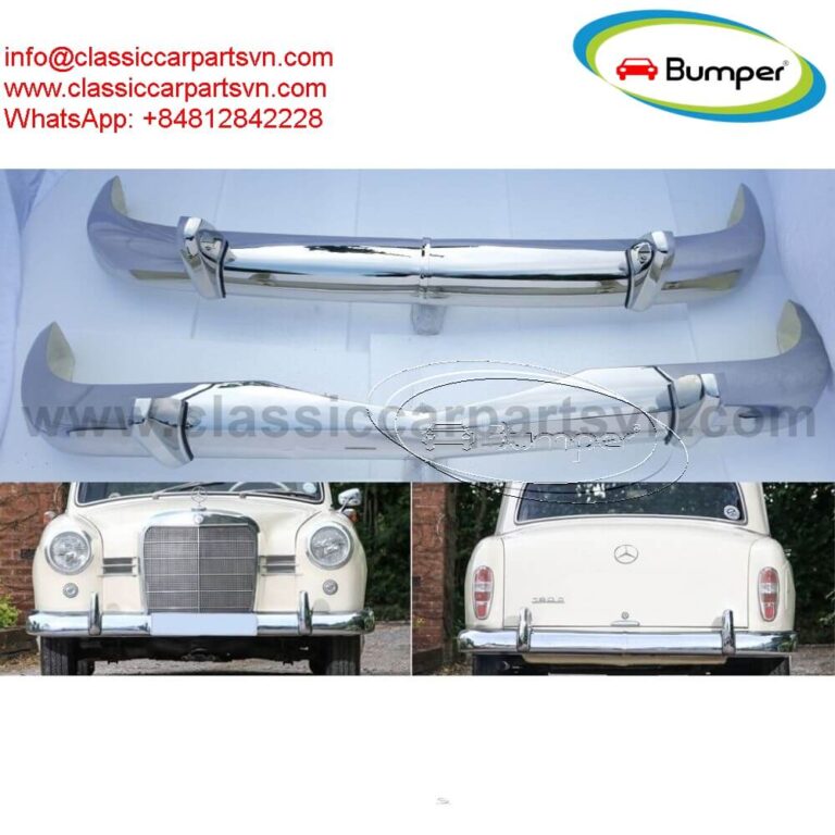 Mercedes Ponton 4 cylinder W120 W121 bumpers 1959