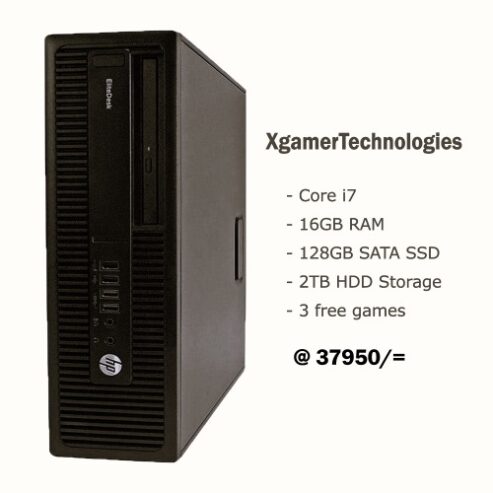 Certified refurbished Core i7 HP EliteDesk 800 G2 SFF