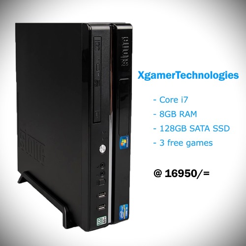 Certified core i7 Stone Lite desktop with free games