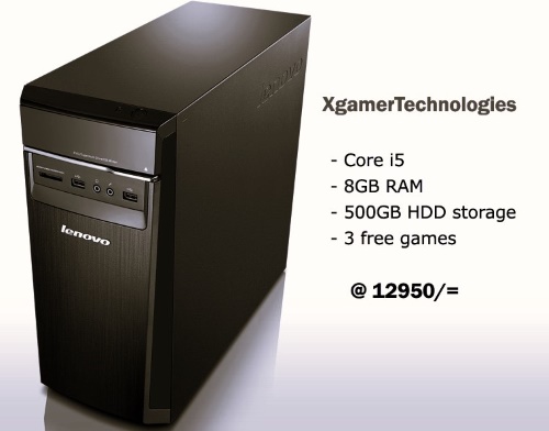 Certified refurbished Core i5 Lenovo h50 desktop