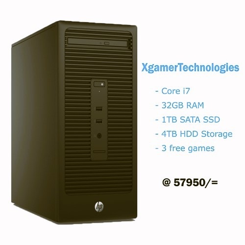 Clean refurbished core i7 HP 280 G2 Micro Tower
