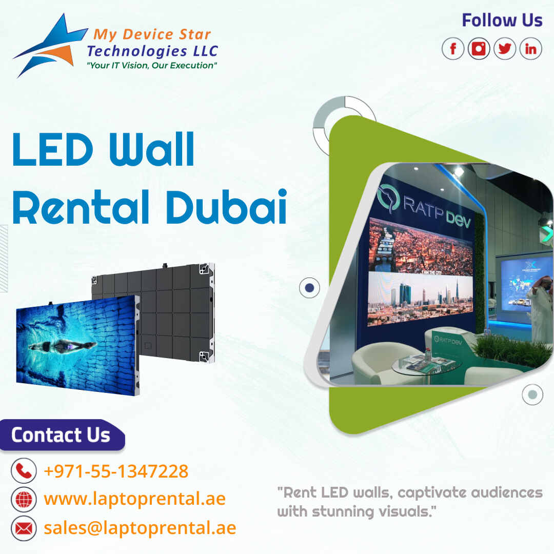Looking for 3D Mapping LED Wall Rental Dubai for Launches?
