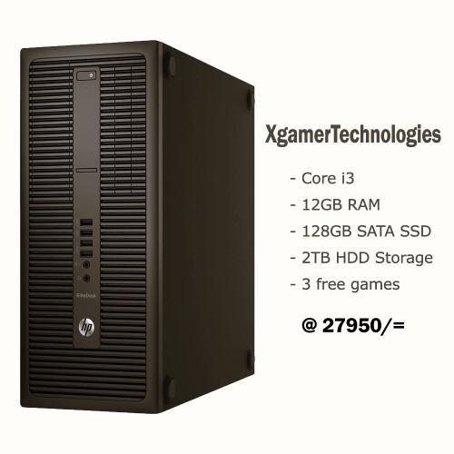 Certified refurbished core i3 EliteDesk 800 G2 desktop