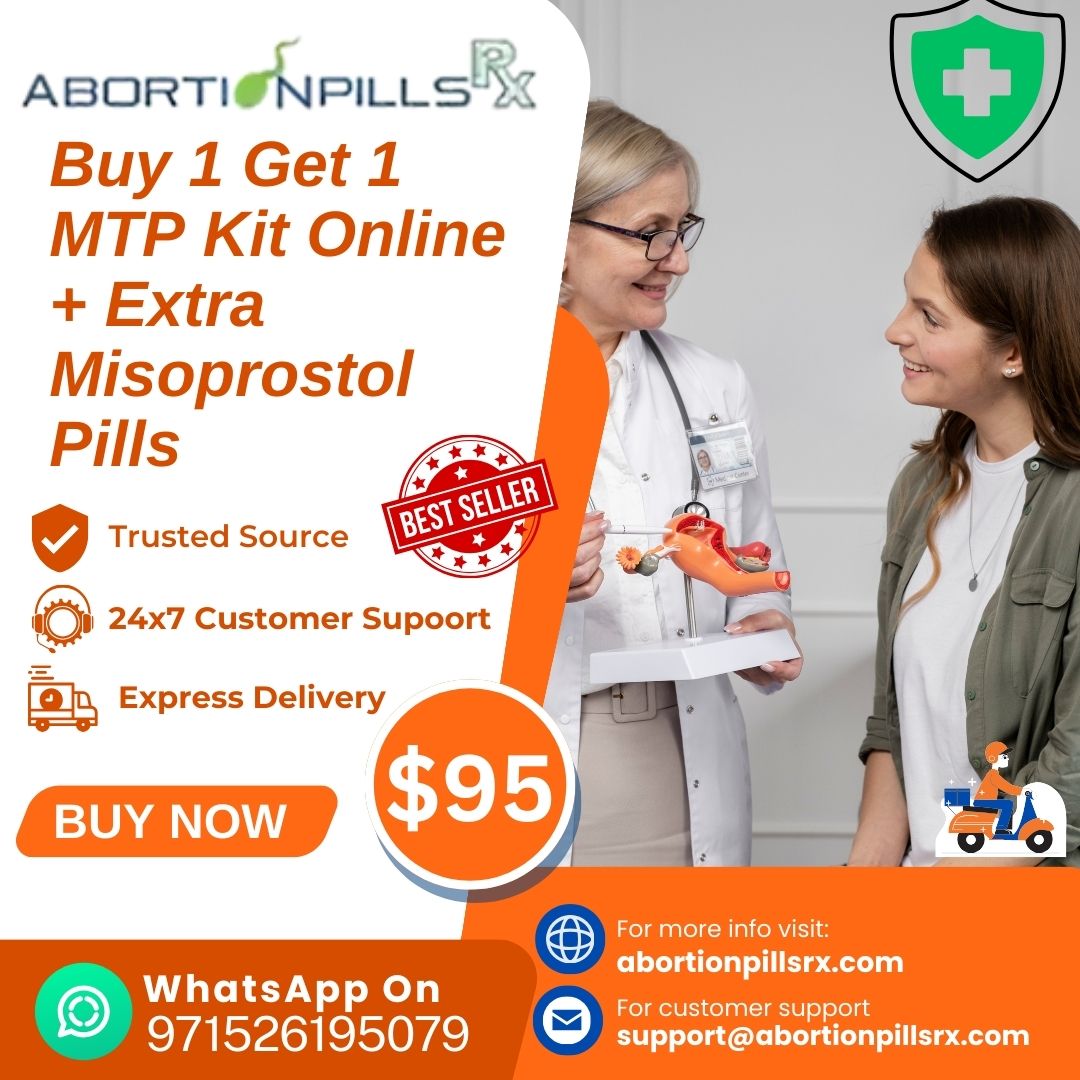 Buy 1 Get 1 MTP Kit Online + Extra Misoprostol Pills at $95