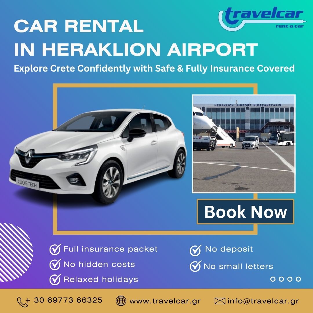 Rent a Car in Heraklion Port—Easy Booking, Best Prices!