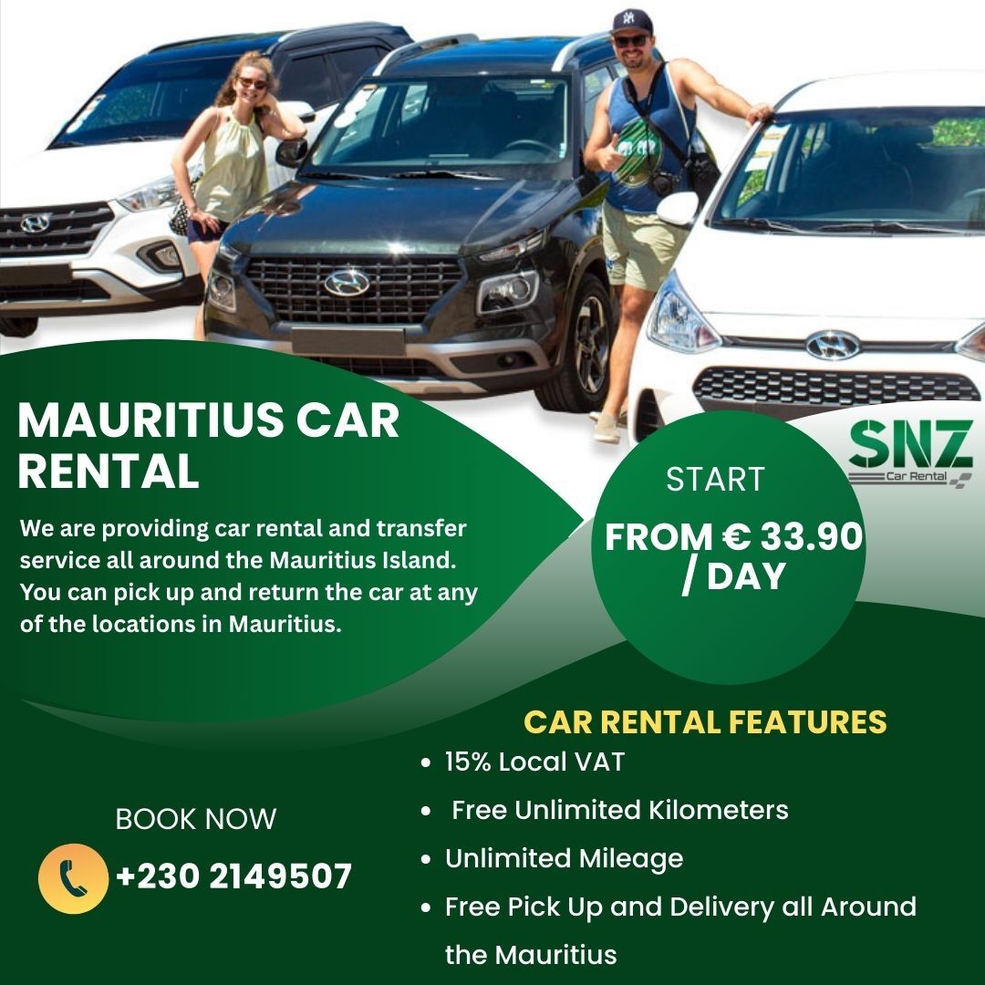 Top-Rated Car Rental Companies to Rent a Car in Mauritius