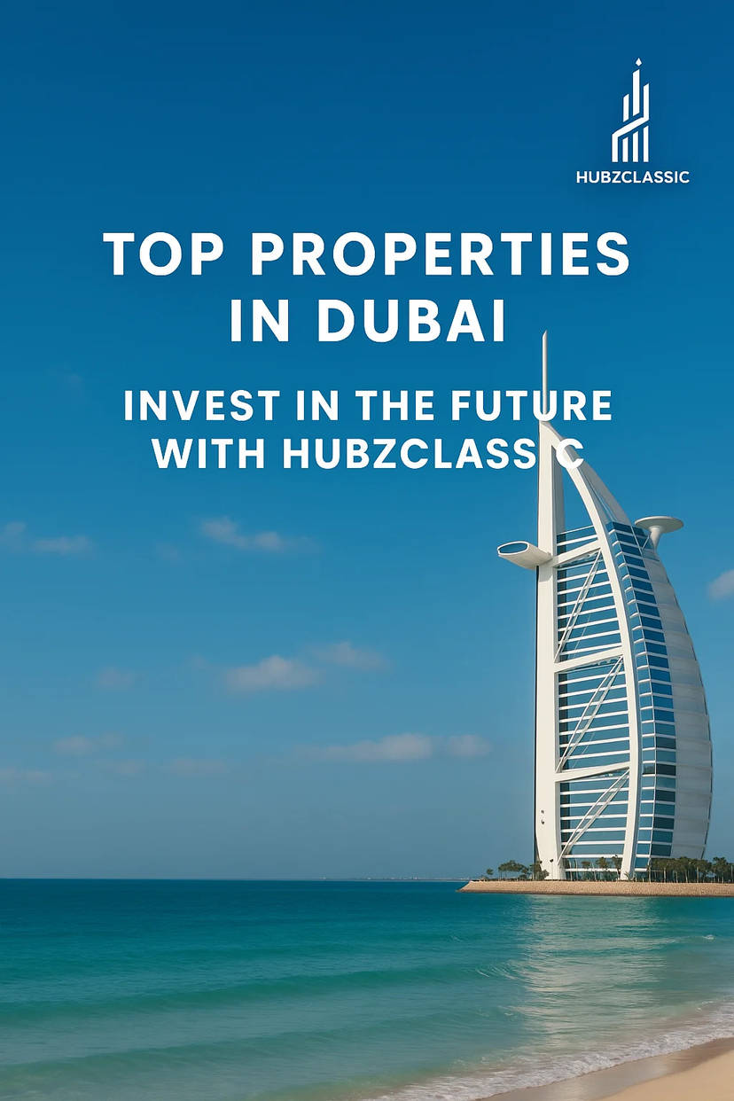 Top Properties in Dubai: Invest in the Future with HubzClassic