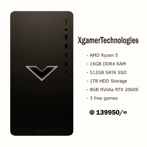 Certified refurbished Ryzen 5 HP Victus 15L tower PC