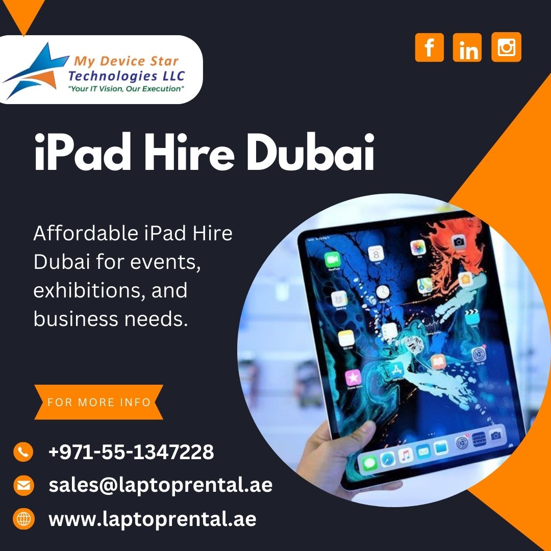 Why iPad Pro M3 Hire in Dubai Works for Creative Workshops?