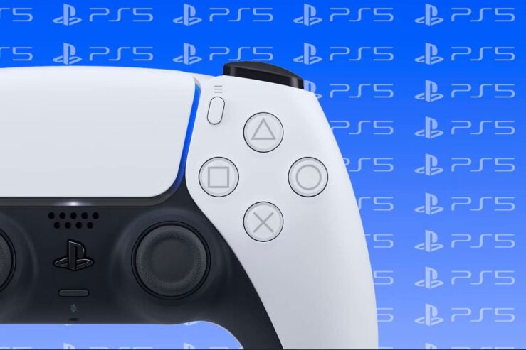 Cross,Triangle and Circle ps5 rubber buttons replacement