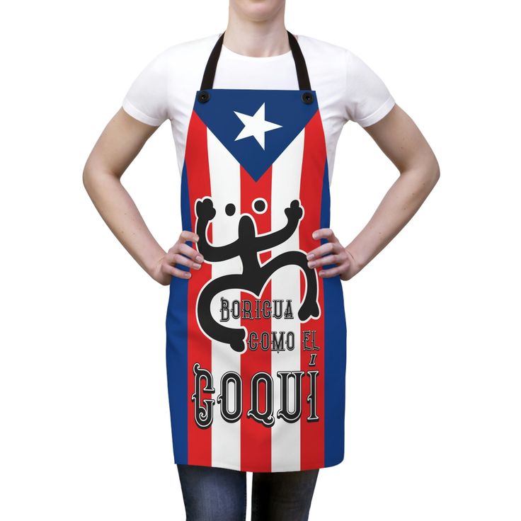 Puerto Rico Themed Aprons