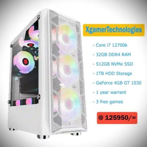 New gaming ATX Intel core i7 12th gen Computer