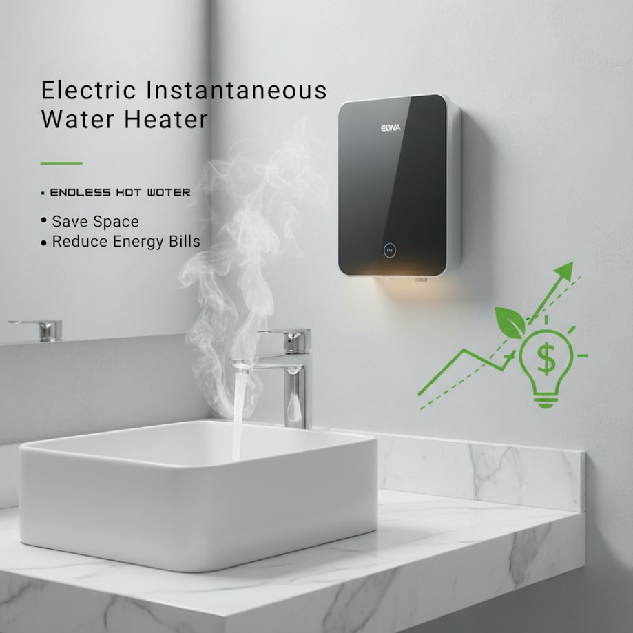 Experience Instant Comfort with ELWA Energy Savers’ Instant Hot Water Heater