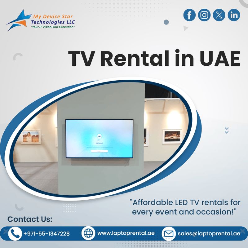 Is Your TV Outdated? Rent the Latest Models in UAE