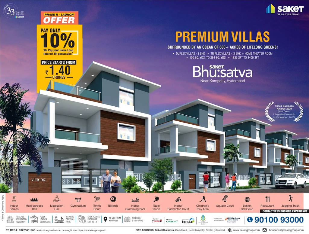 Luxury Houses for Sale in Hyderabad: What to Look for Before Buying