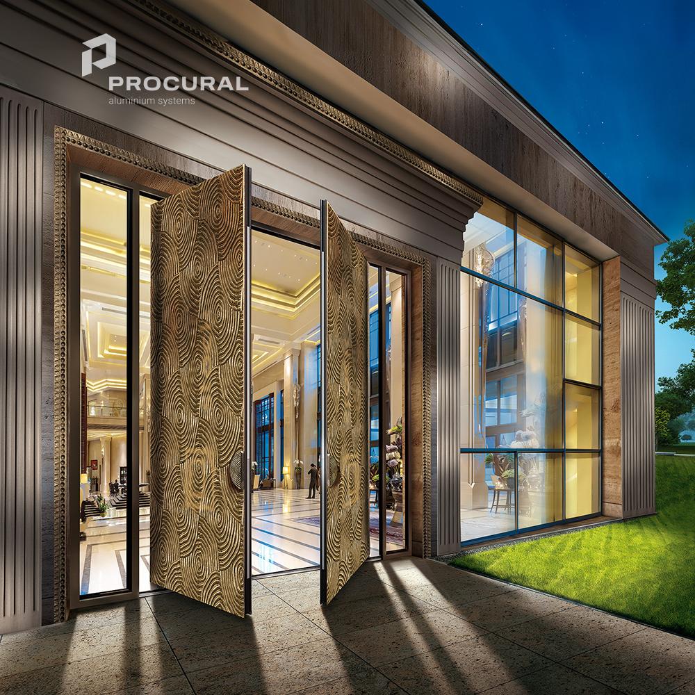 Top Aluminium Door Designs in Delhi Homes