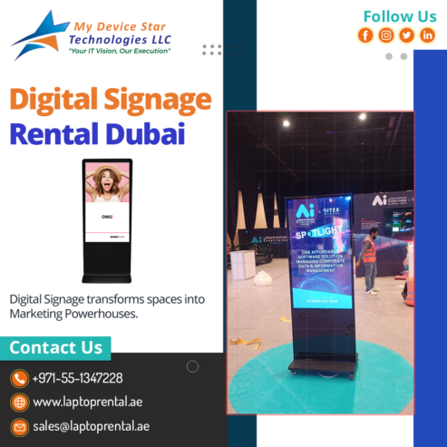 LED Signage Rental Dubai: Ideal for Outdoor Events?