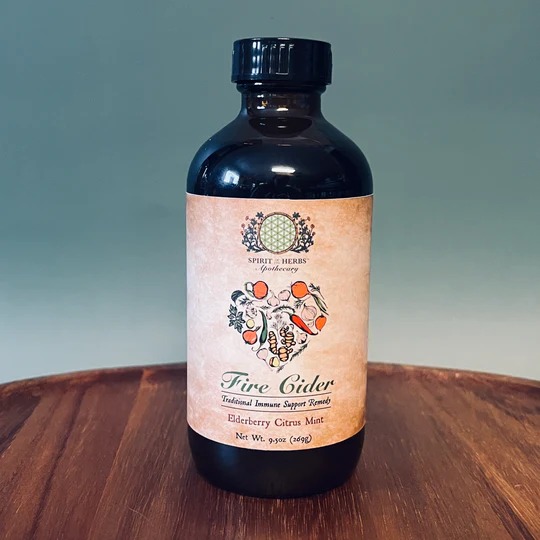 Elderberry Citrus Fire Cider – Spirit of the Herbs