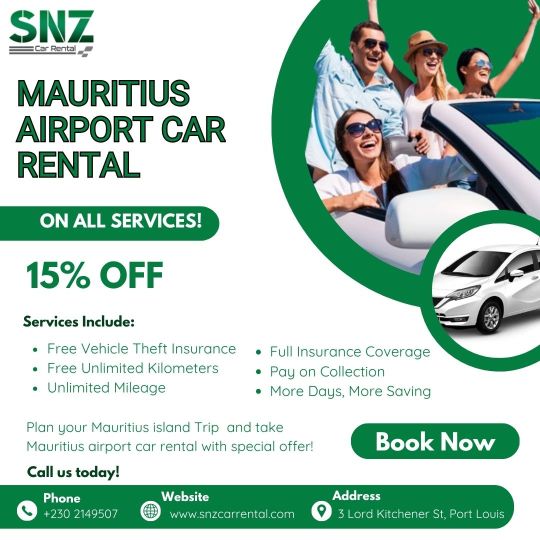 Land & Drive Instantly—Quick Rent a Car in Mauritius Airport Service