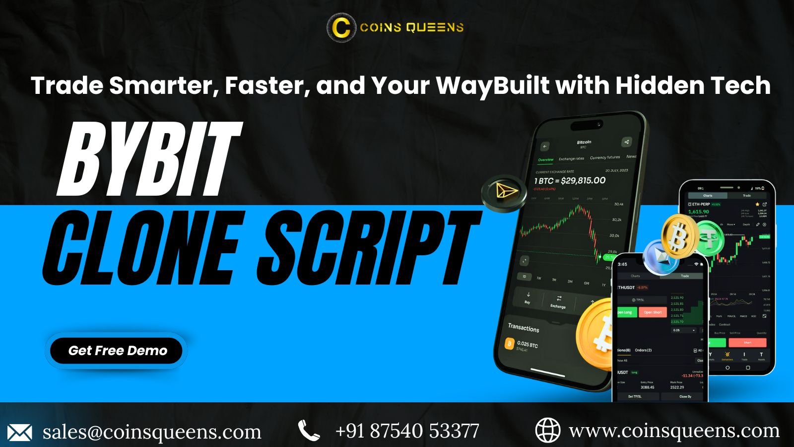 Start Your Own Crypto Exchange Easily with Bybit Clone Script