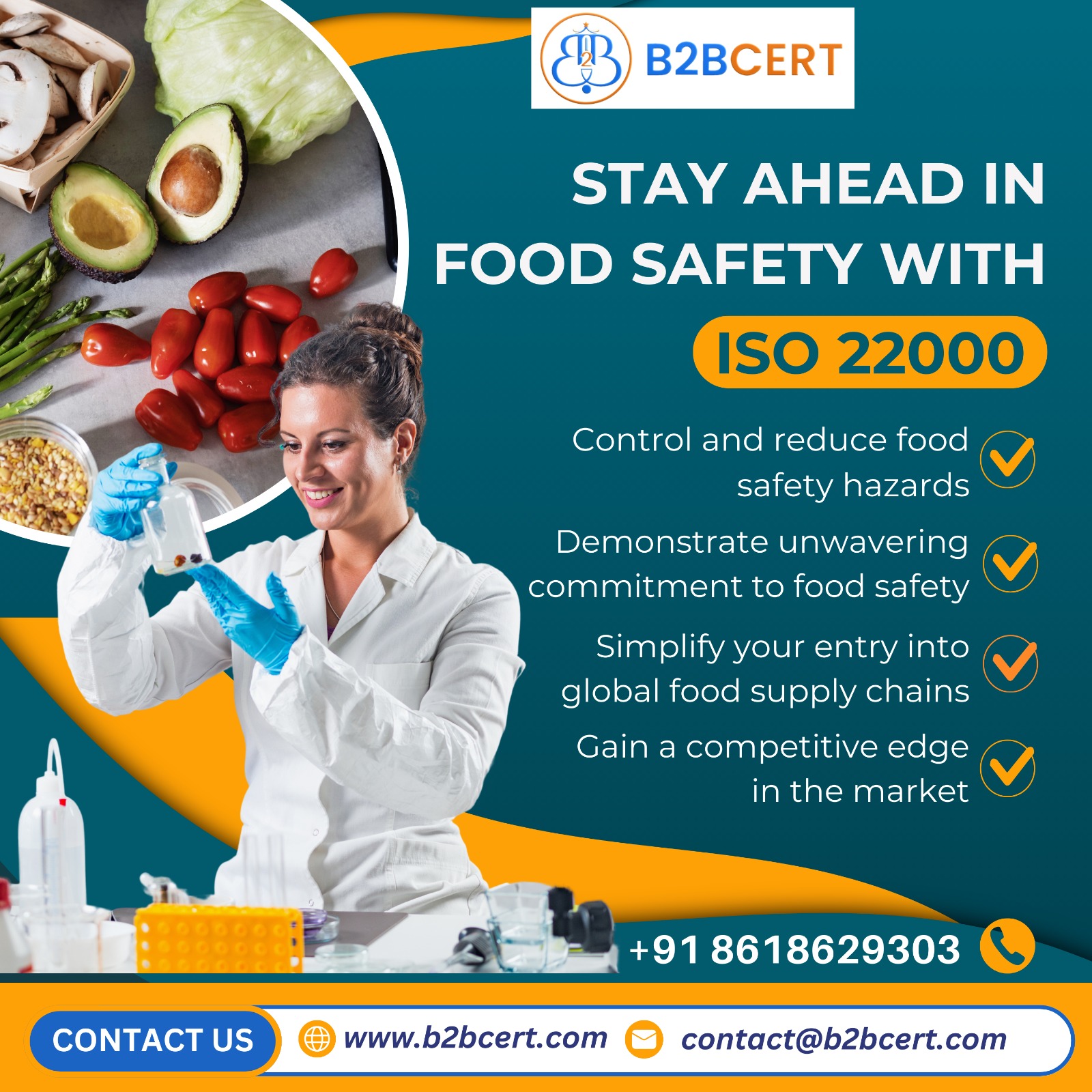 ISO 22000 Certification in Dubai