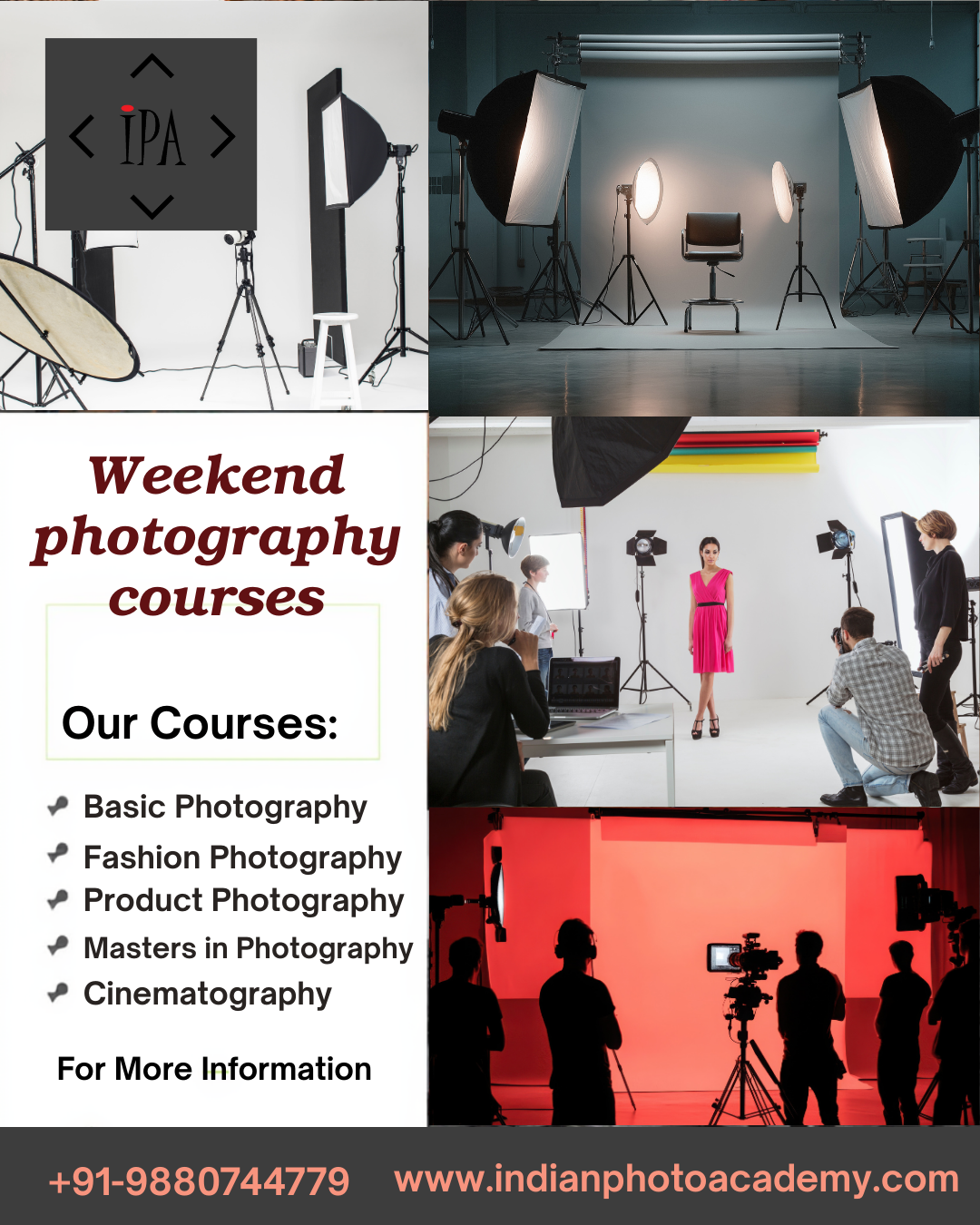 Weekend photography courses in Bangalore
