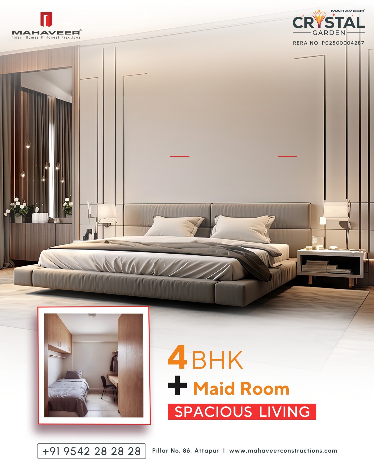 3 BHK Flats for Sale in Attapur Hyderabad