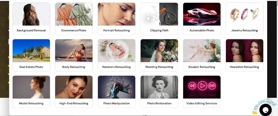 Realestate photo retouching service