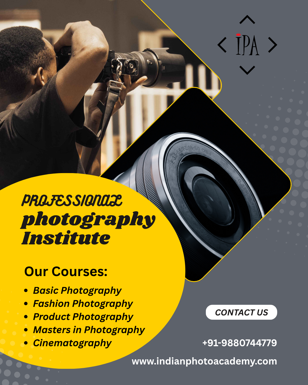 photography institute in Bangalore