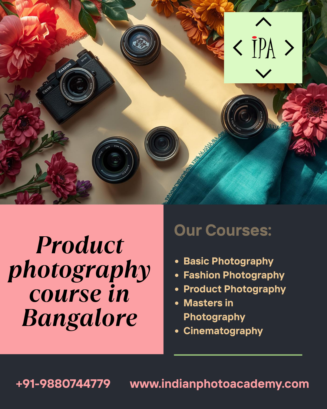 product photography course in Bangalore