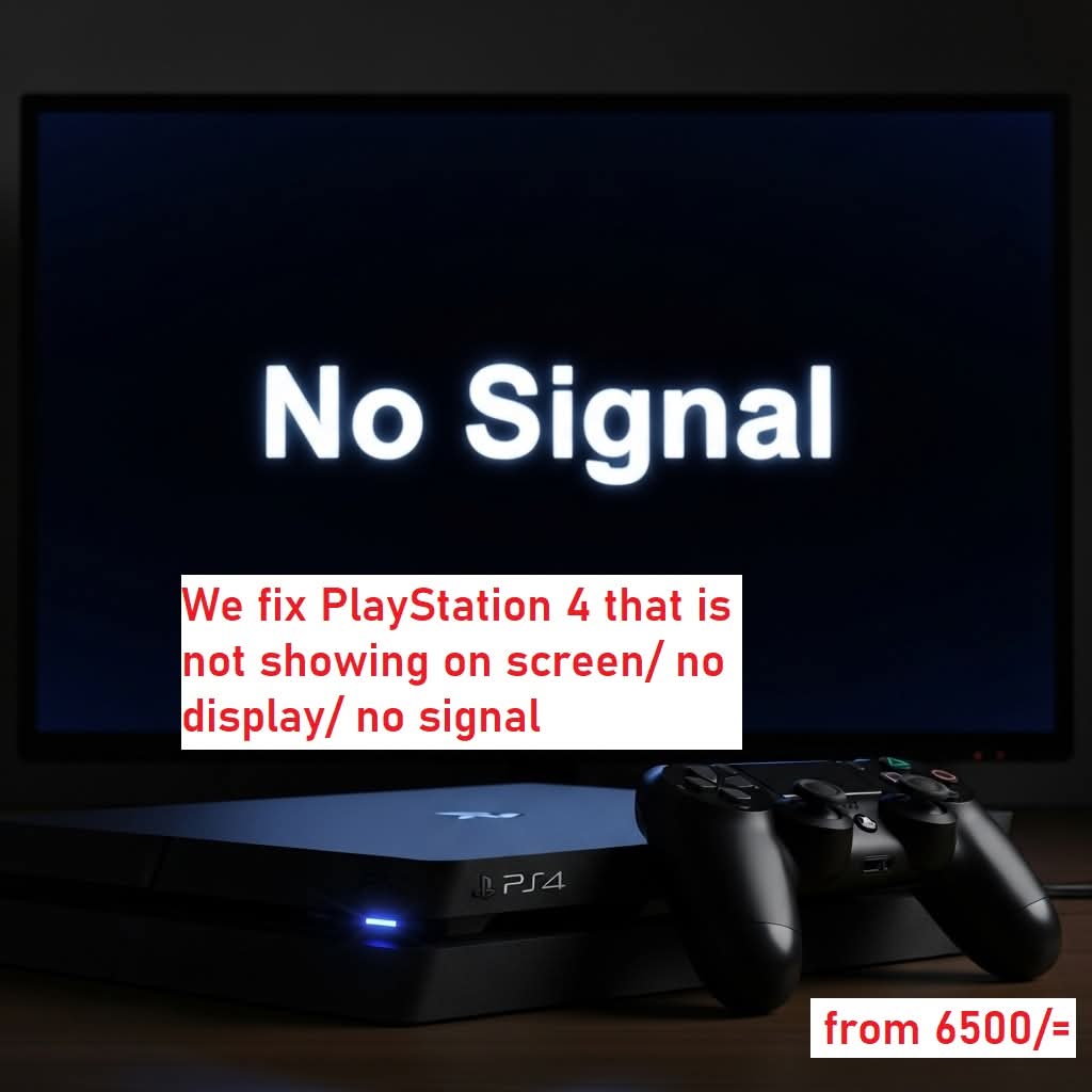 PlayStation 4 {PS4} that is not showing on screen