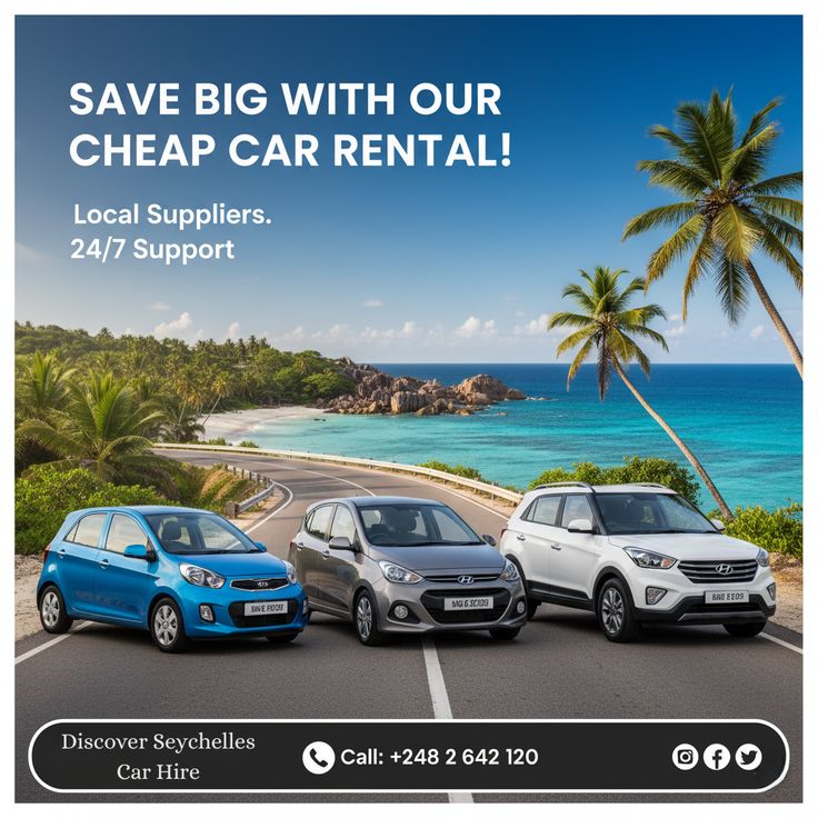 Car hire Seychelles