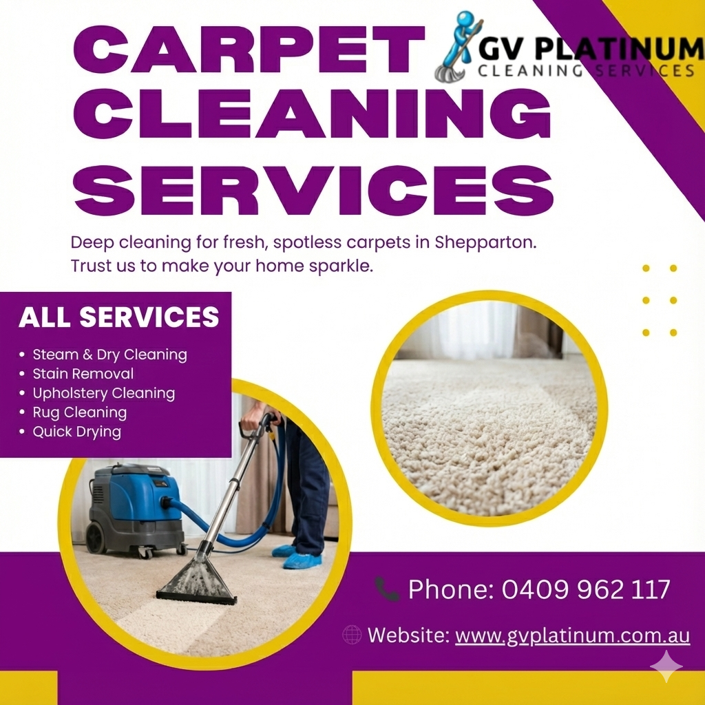 G V Platinum – Carpet Cleaning Services in Shepparton, Kialla & Lemnos