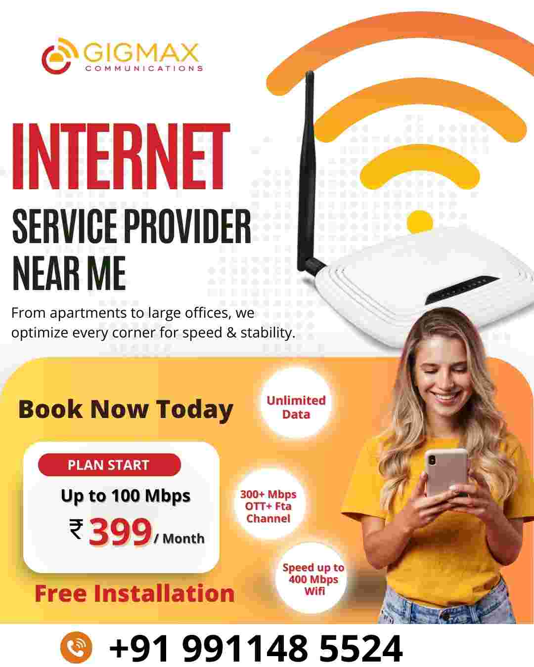 Local Internet Providers Near Me & Fiber Broadband Near Me