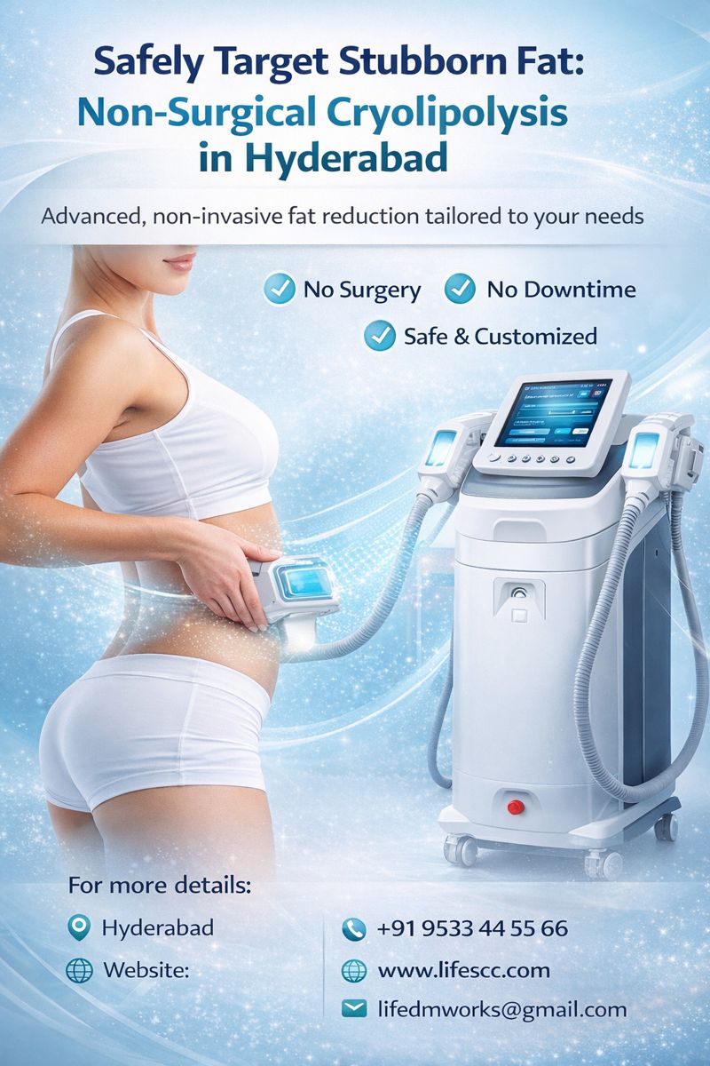 Fat Reduction Without Surgery in Hyderabad – Cryolipolysis
