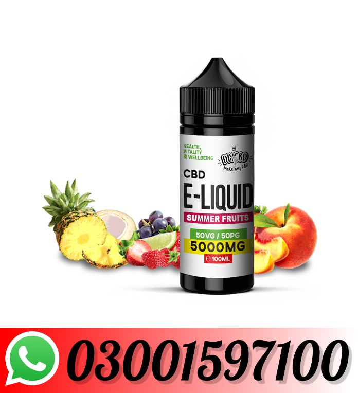 CBD E-Liquid 5000mg Summer Fruits In Pakistan-03001597100