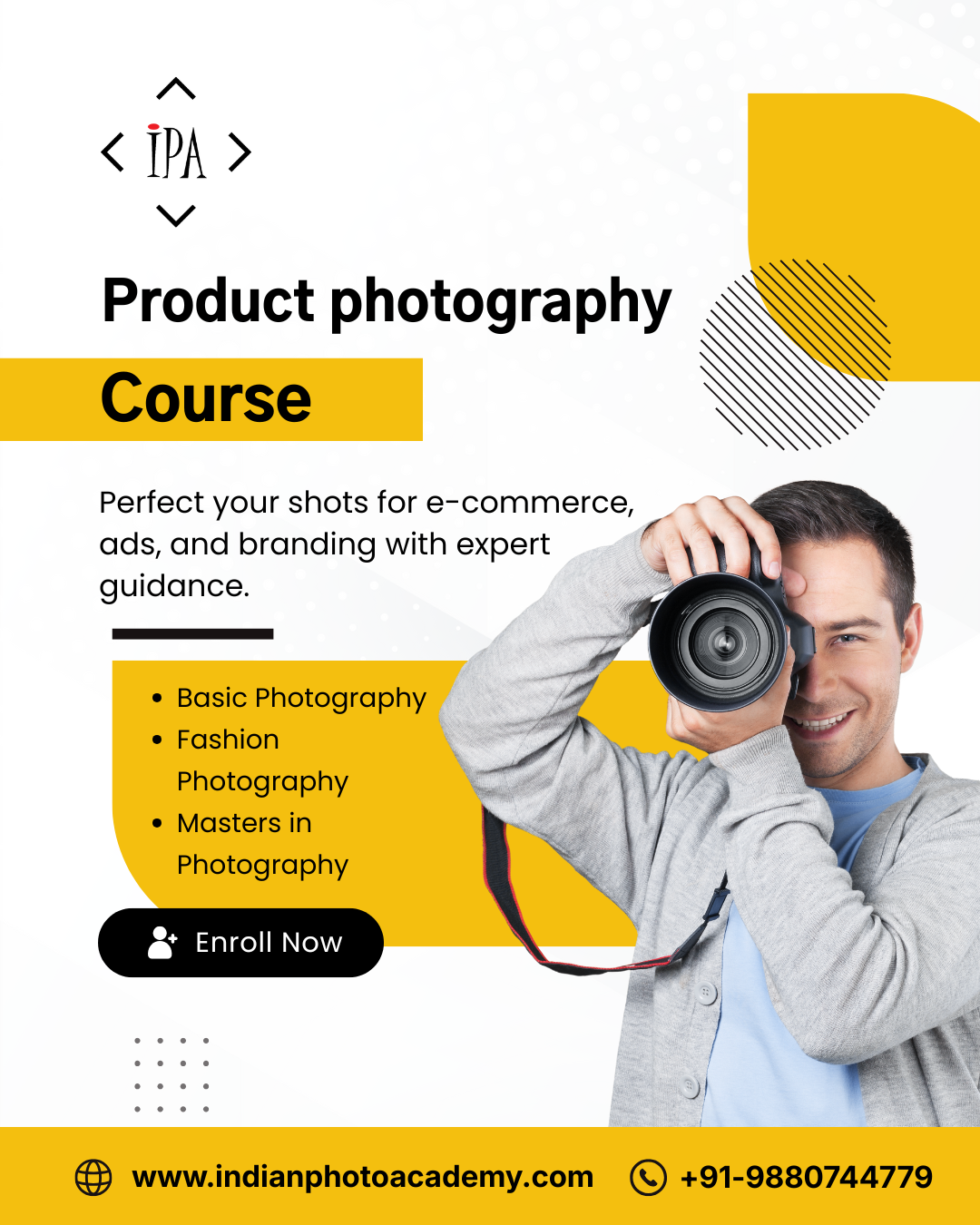 product photography course in Bangalore